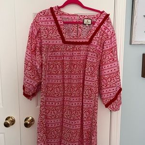 Tuckernuck Catalans Heat Wave Dress CoverUp EUC large